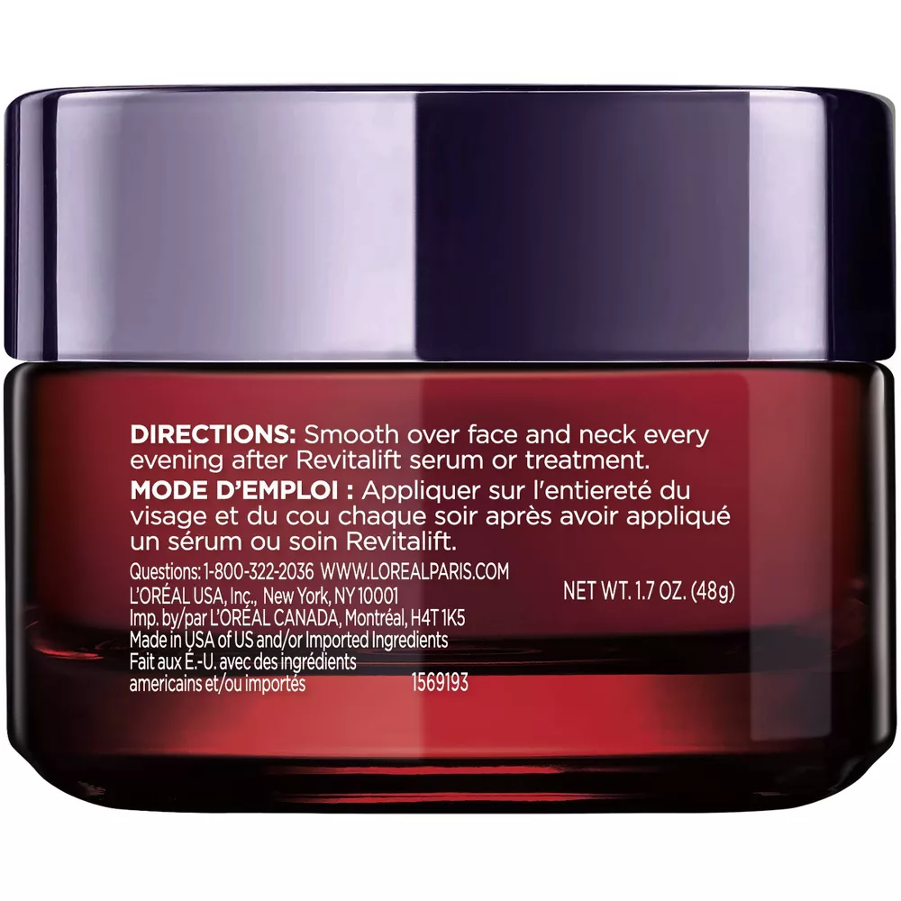Loreal Paris Revitalift Triple Power Intensive Overnight Mask, 1.7 oz