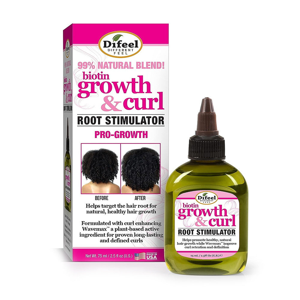 Difeel Growth And Curl Biotin Pro Growth Root Stimulator, 2.5 Oz