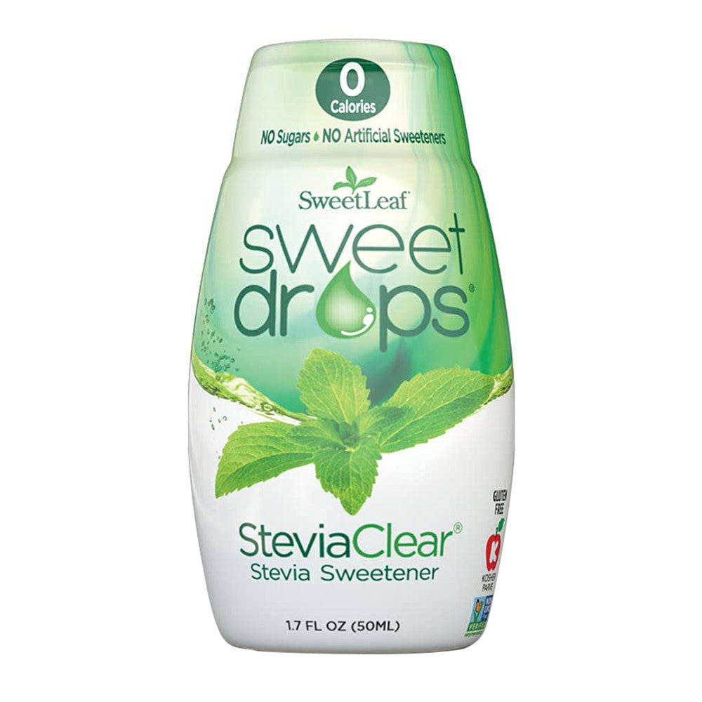 SweetLeaf Sweet Drops SteviaClear Natural Stevia Sweetener, 1.7 Oz