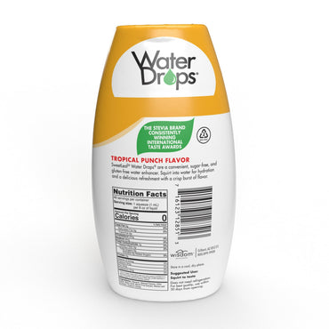 SweetLeaf WaterDrops, Tropical Punch, 1.62 Oz
