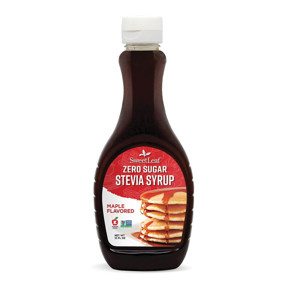 SweetLeaf Stevia Syrup Maple, 12 Oz