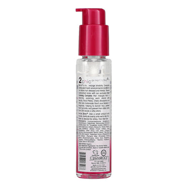 Giovanni 2chic Ultra Luxurious Super Potion Silkening Hair Serum, Cherry Blossom and Rose Petals, 2.75 Oz