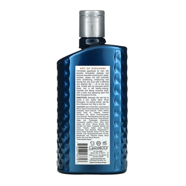 Giovanni Mens 2 In 1 Daily Shampoo And Conditioner, Ginseng and Eucalyptus, 16.9 Oz