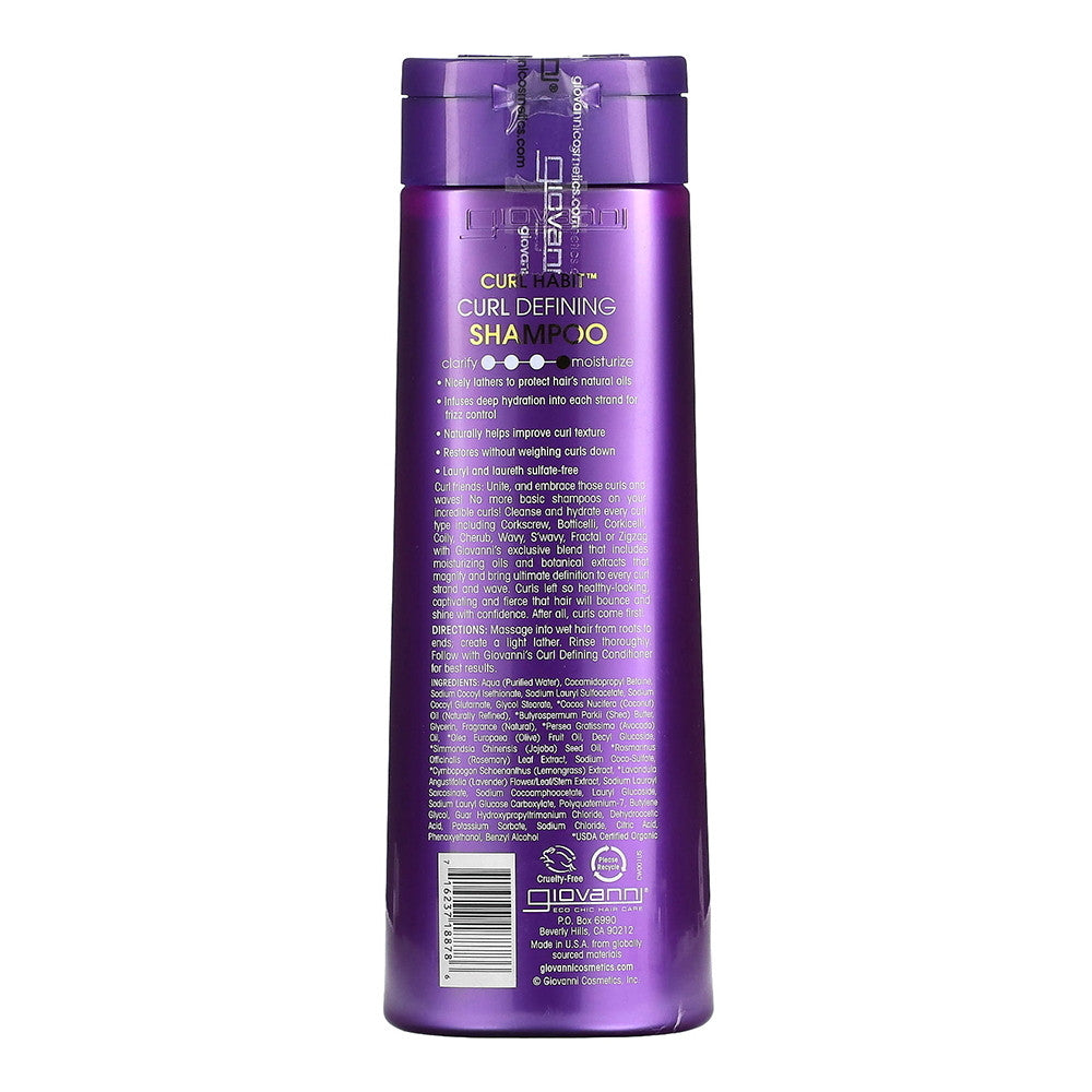 Giovanni Curl Defining Shampoo, Moisturizing And Coconut Oil, 13.5 Oz