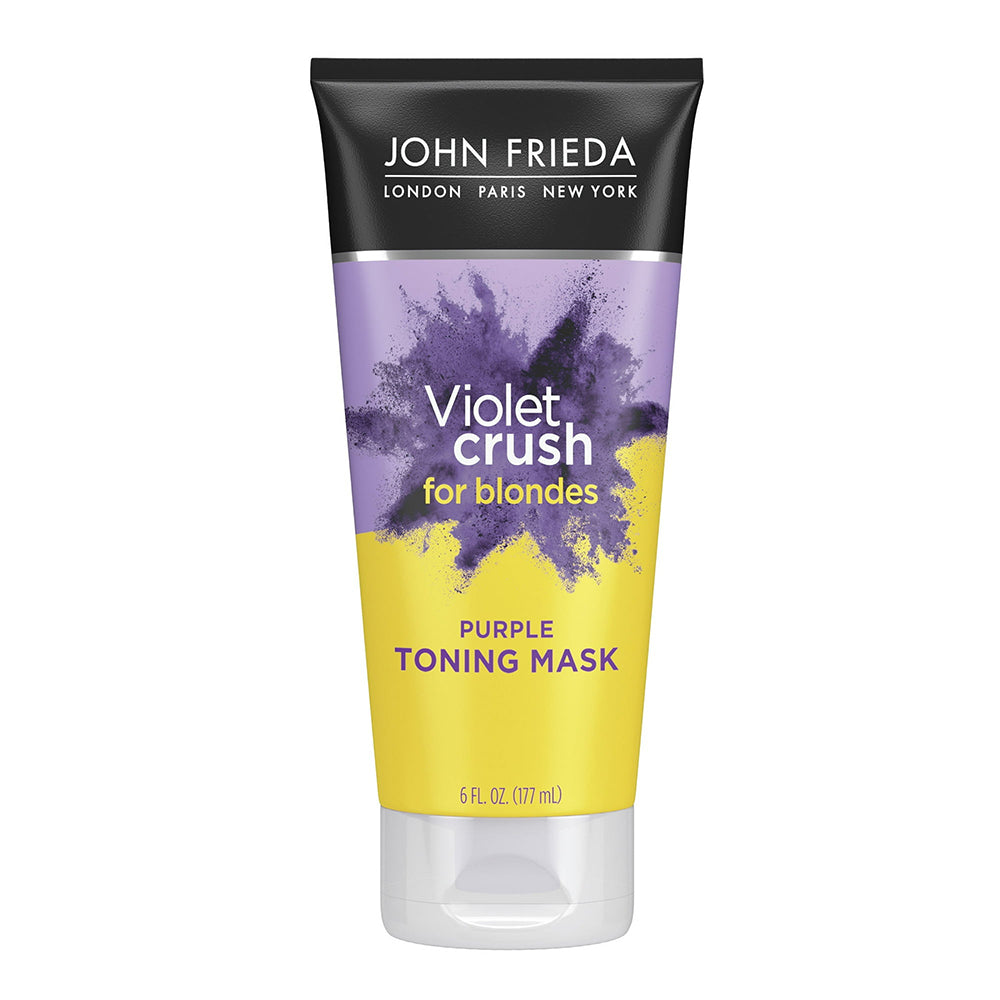 John Frieda Violet Crush Purple Toning Hair Masque for Blondes 6Oz (177ml)