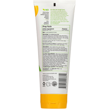 Alba Botanica Natural Acnedote Maximum Strength Face And Body Scrub - 8 Oz