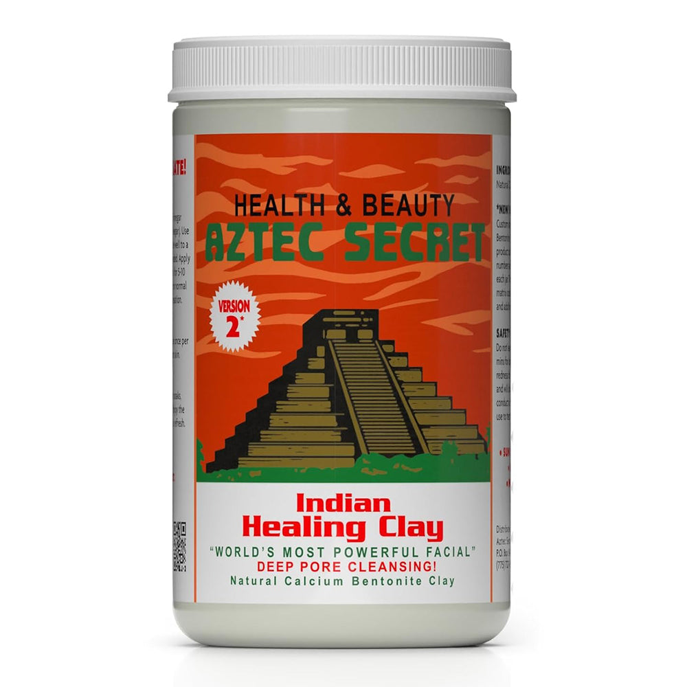 Aztec Detoxifies Deep Cleanses Natural Clay Mask Indian Healing Clay 2lbs