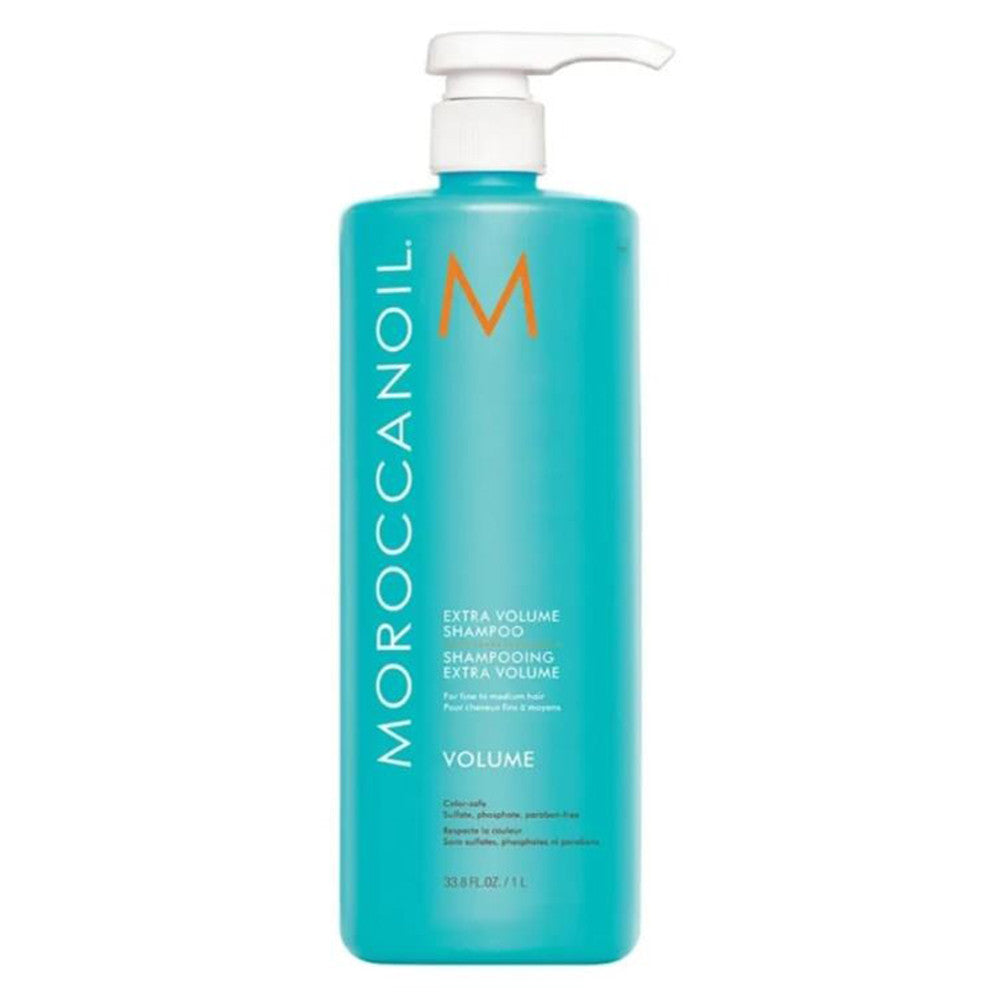Moroccanoil Extra Volume Hair Shampoo Color Safe 33.8Oz (1l)