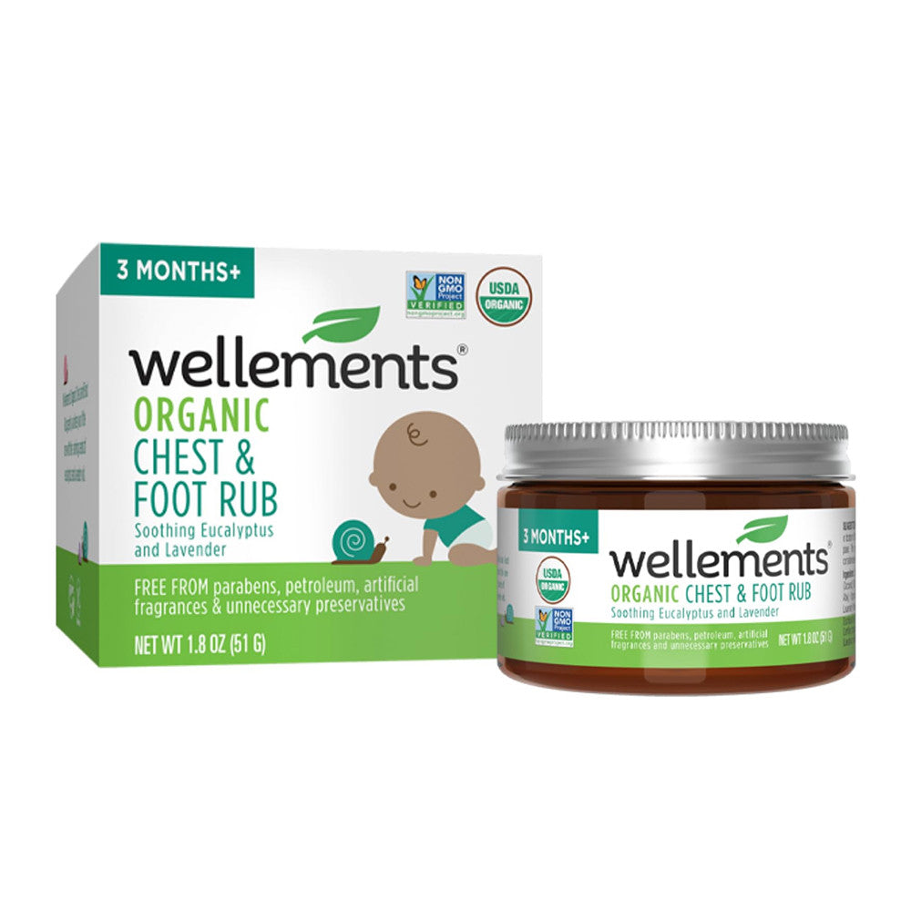 Wellements Organic Baby Chest And Foot Rub, 0.51 Gms