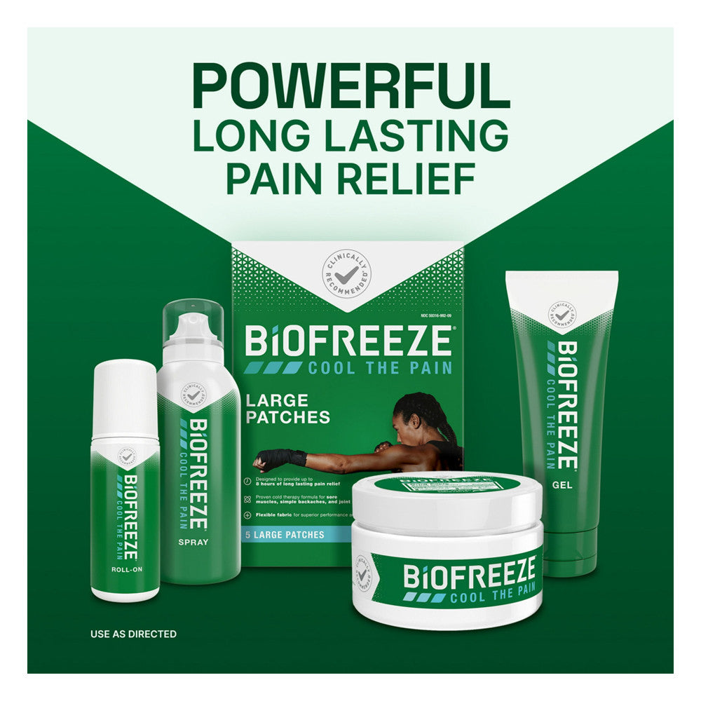 Biofreeze Pain Relieving Gel, Arthritis, Muscle, Joint and Back Pain Relief, 3 Oz
