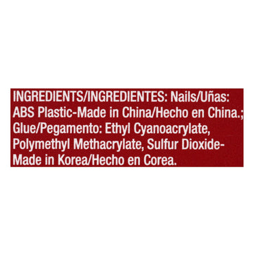 Kiss Full Cover Toenails, Short Length, 97 Ea