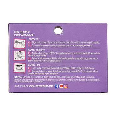 Kiss I Envy So Wispy 08 Eye Lashes, 1 Pair