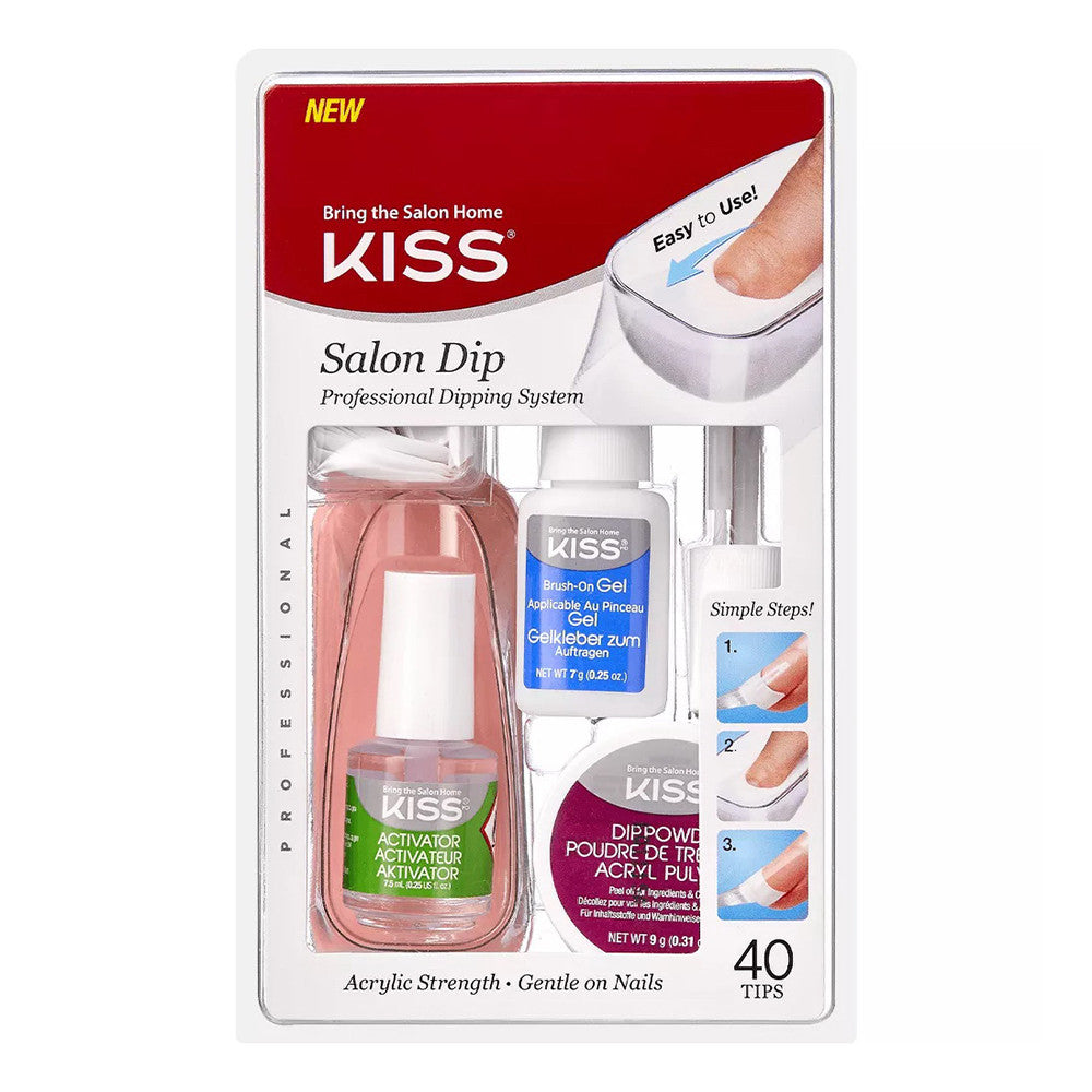 Kiss Salon Dip Professional Dipping System Acrylic Kit