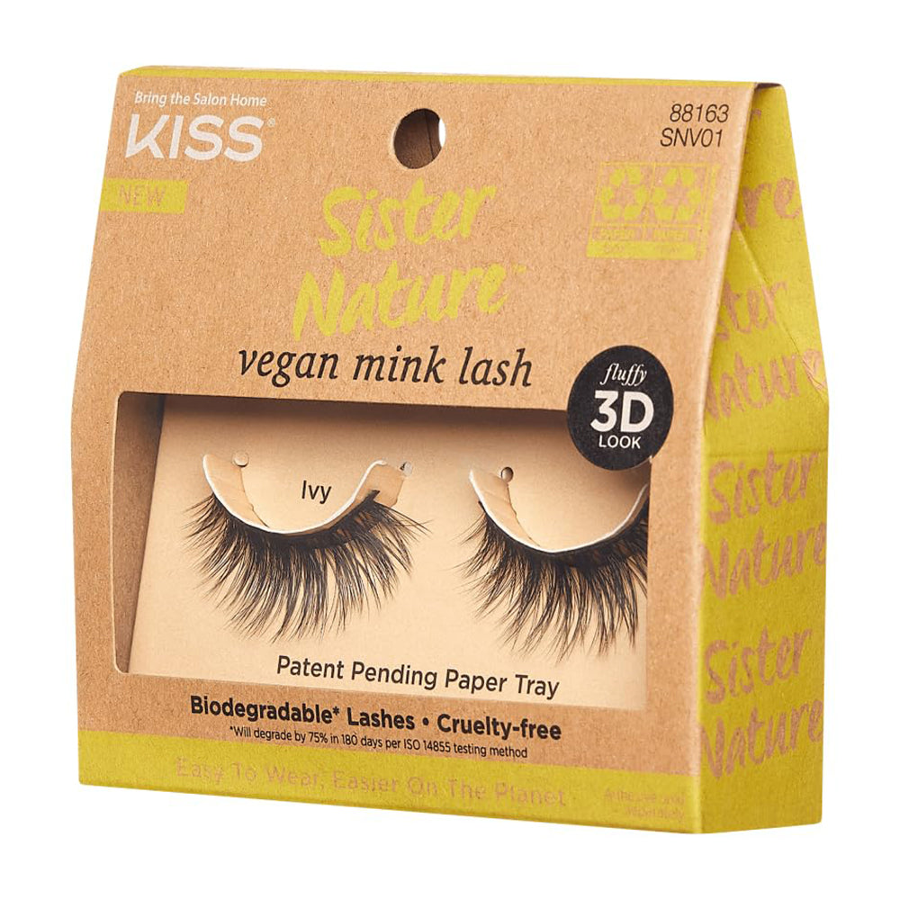 Kiss Sister Nature False Eyelashes Ivy 1Ea
