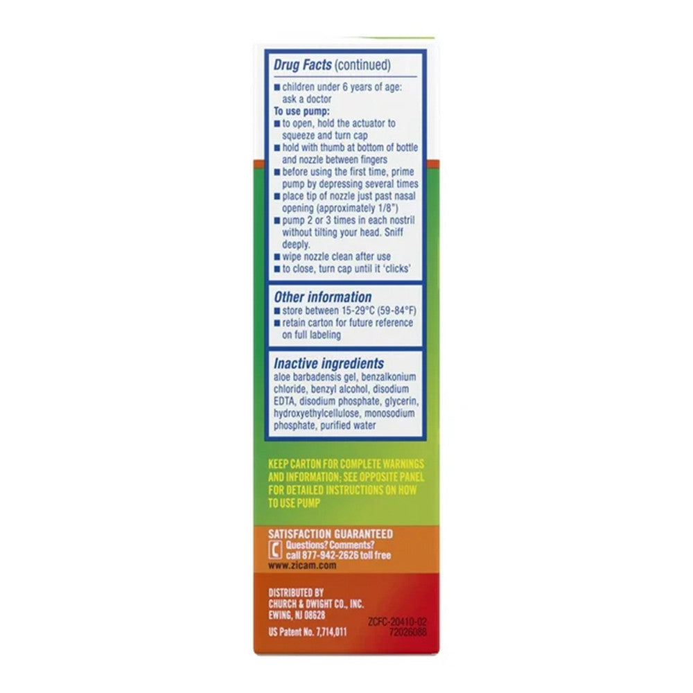 Zicam Extreme Congestion Relief Liquid Nasal Gel - 0.5 Oz