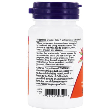 Now Foods A&D, Essential Nutrition, 10,000/400 IU Softgels, 100 Ea