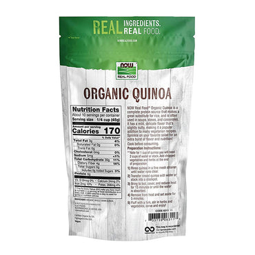 Now Real Foods Organic Quinoa Whole Grain, 16 Oz