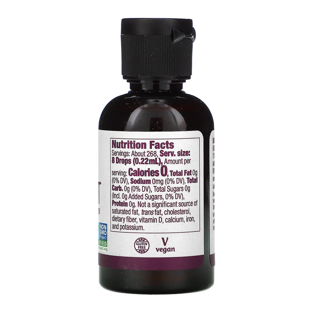Now Foods Certified Organic Monk Fruit Liquid, Zero Calorie Liquid Sweetener, 2 Oz