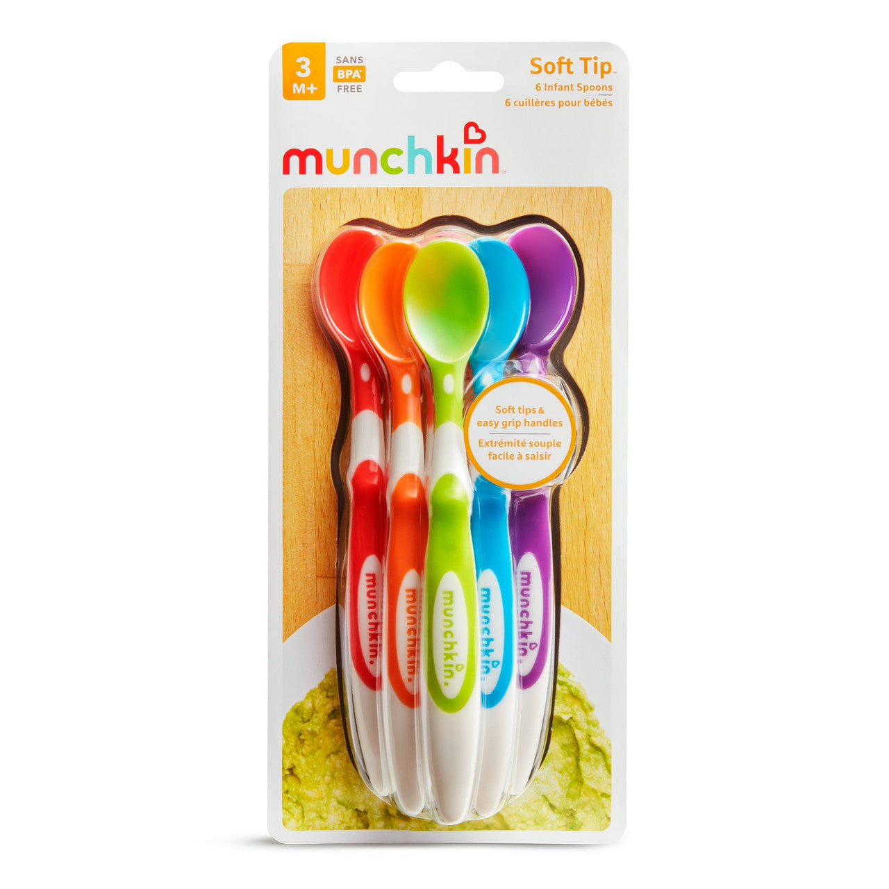 Munchkin Soft Tip Infant Spoon, 6 Ea