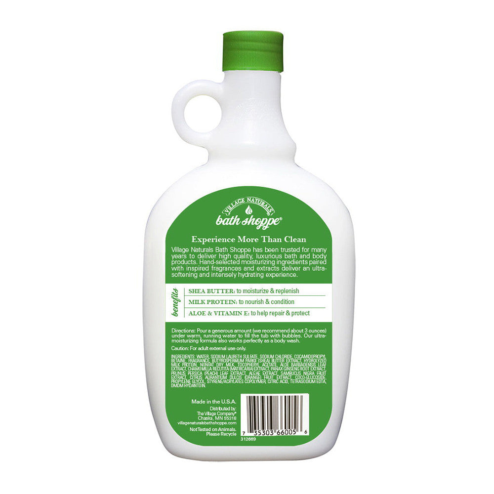 Village Naturals Bath Shoppe Milk Bath with Shea Butter, White Tea And Jasmine, 28 Oz