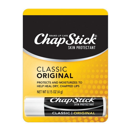 Chapstick Classic Original Lip Balm Stick, Original, 0.15 oz