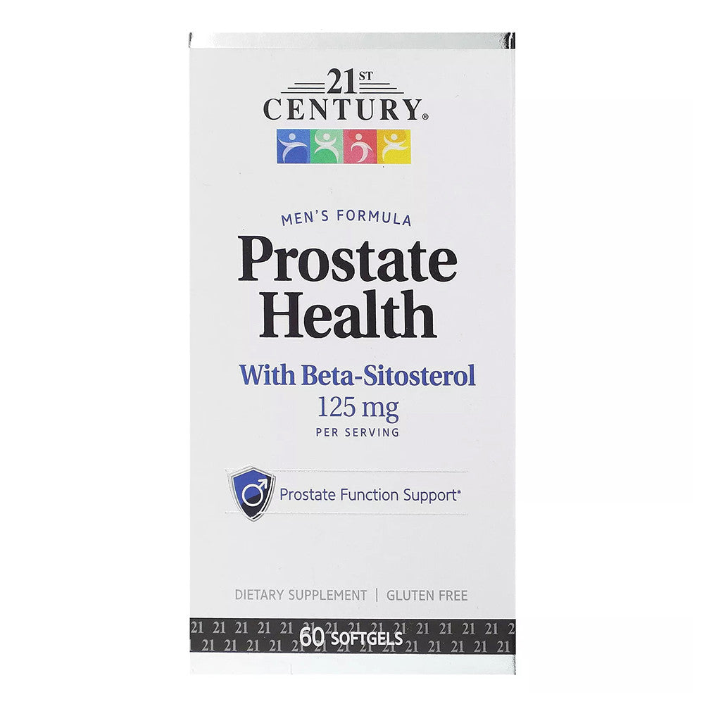 21st Century Mens Prostate Health Support Supplement Softgels, 60 Ea