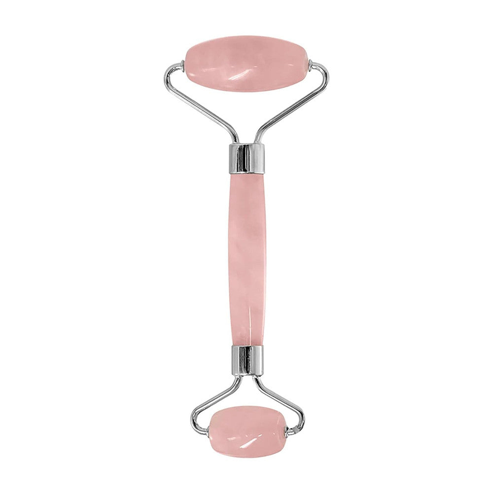 Daily Concepts Daily Facial Roller Two Stone Heads, Rose Quartz, 1 Ea