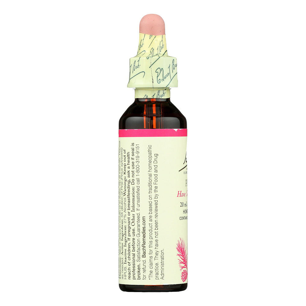 Bach Original Flower Essences For Naturally Occurring Nervous Tension, Pine, 0.7 Oz