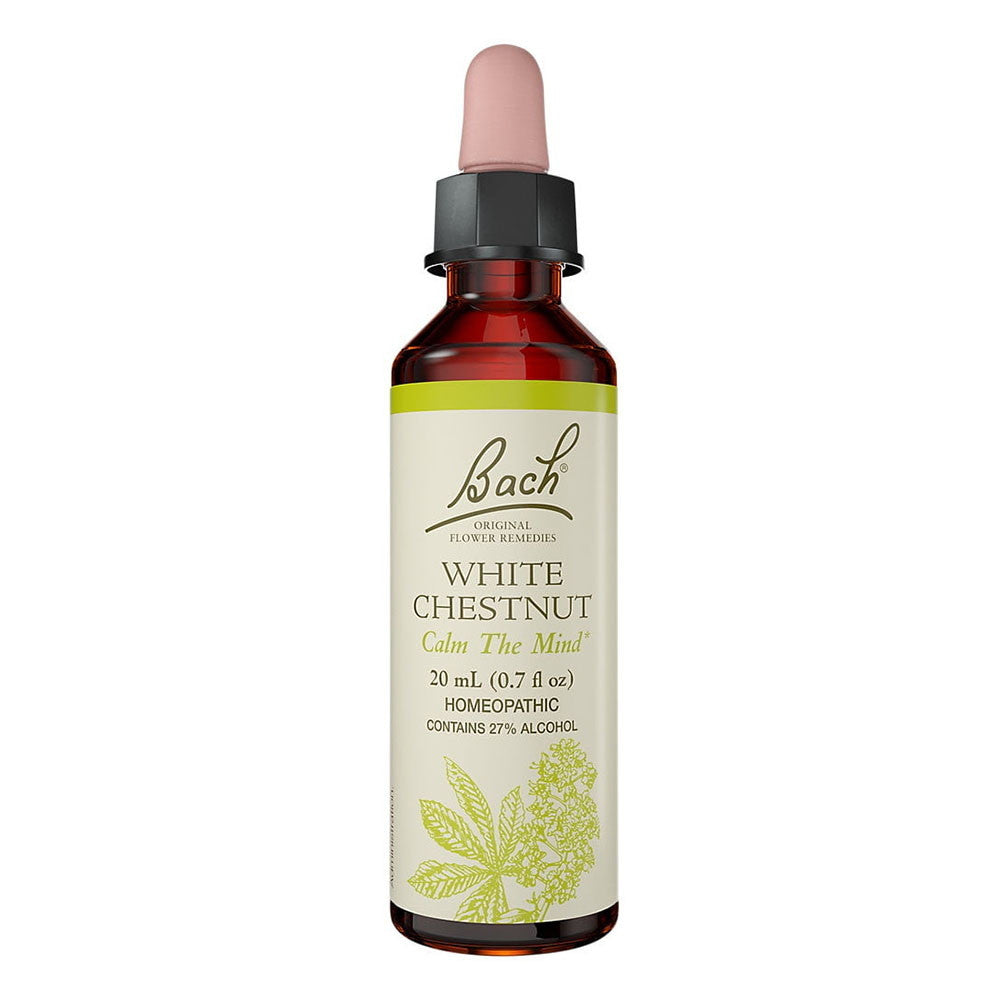 Bach Original Flower Essences For Naturally Occurring Nervous Tension, White Chestnut, 0.7 Oz