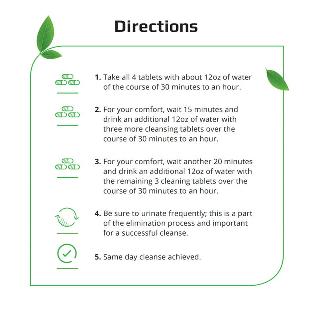 Herbal Clean Quick Tabs Maximum Cleanse, 10 Ea