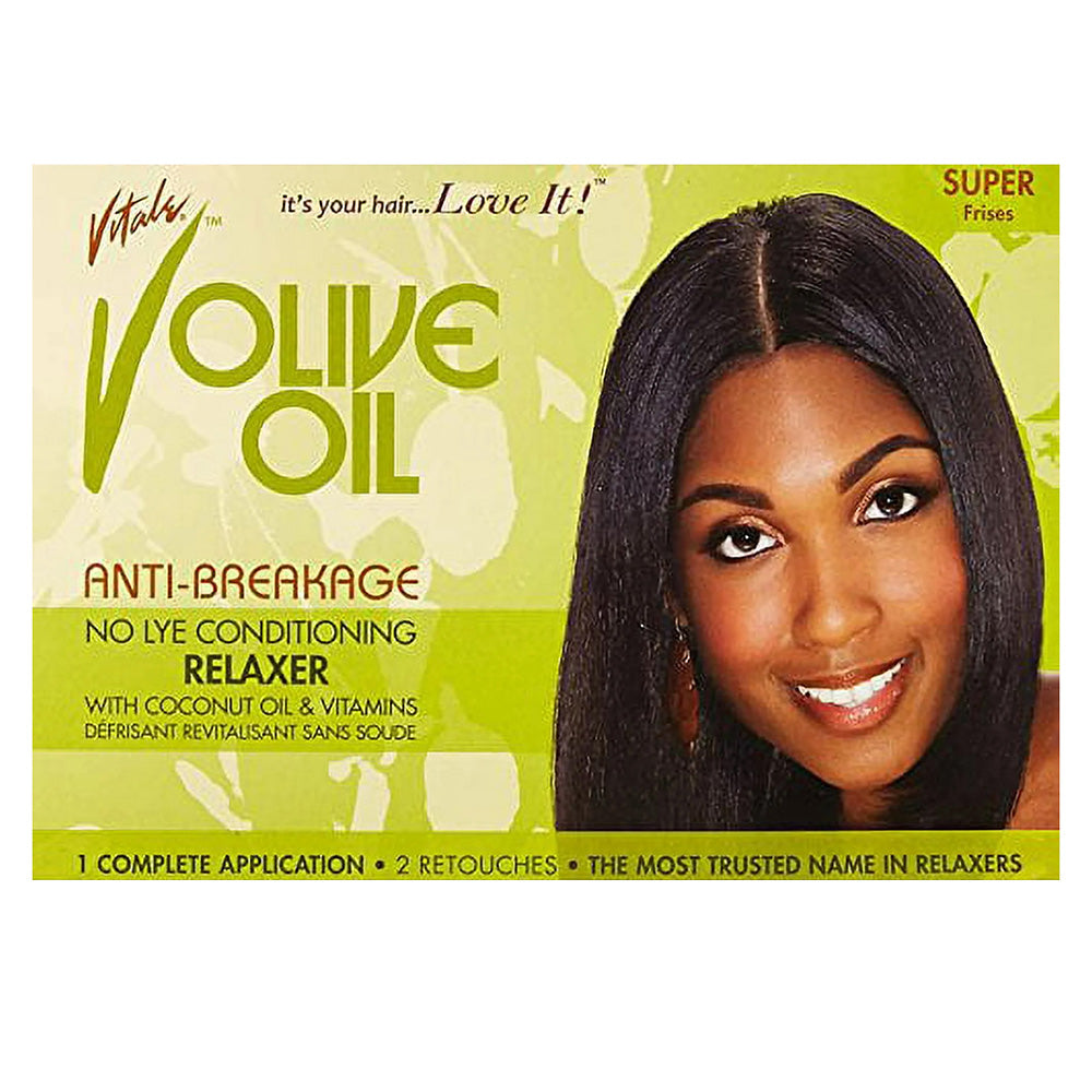 Vitale Olive Oil Anti Breakage Relaxer Kit 1Ea