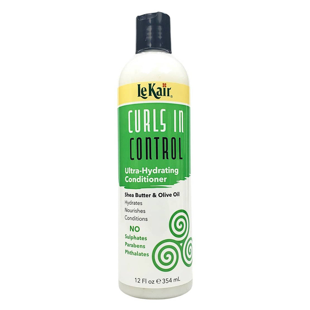 Stephan Lekair Curls in Control Conditioner for Moisture Definition and Manageable Hair 12Oz (354ml)