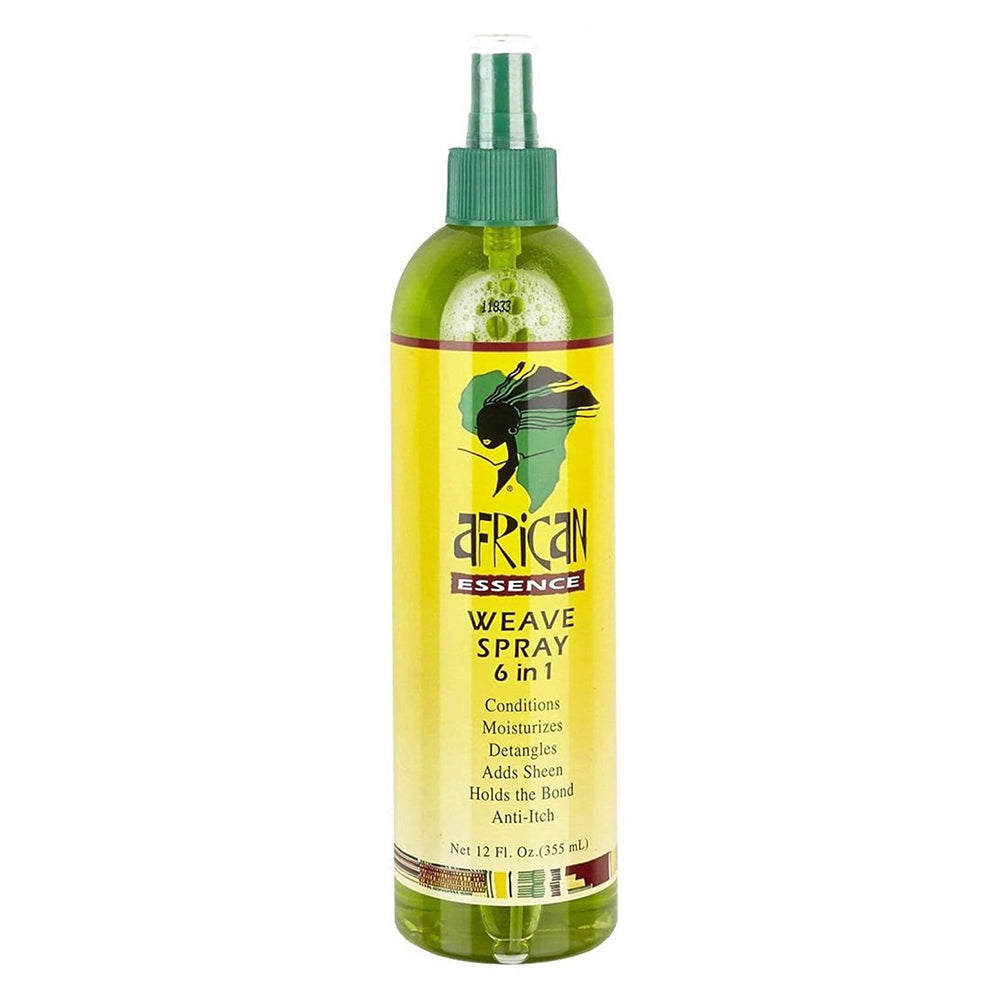 African Essence Weave Spray Conditioning Moisturizing Hair and Scalp Spray 12Oz (355ml)