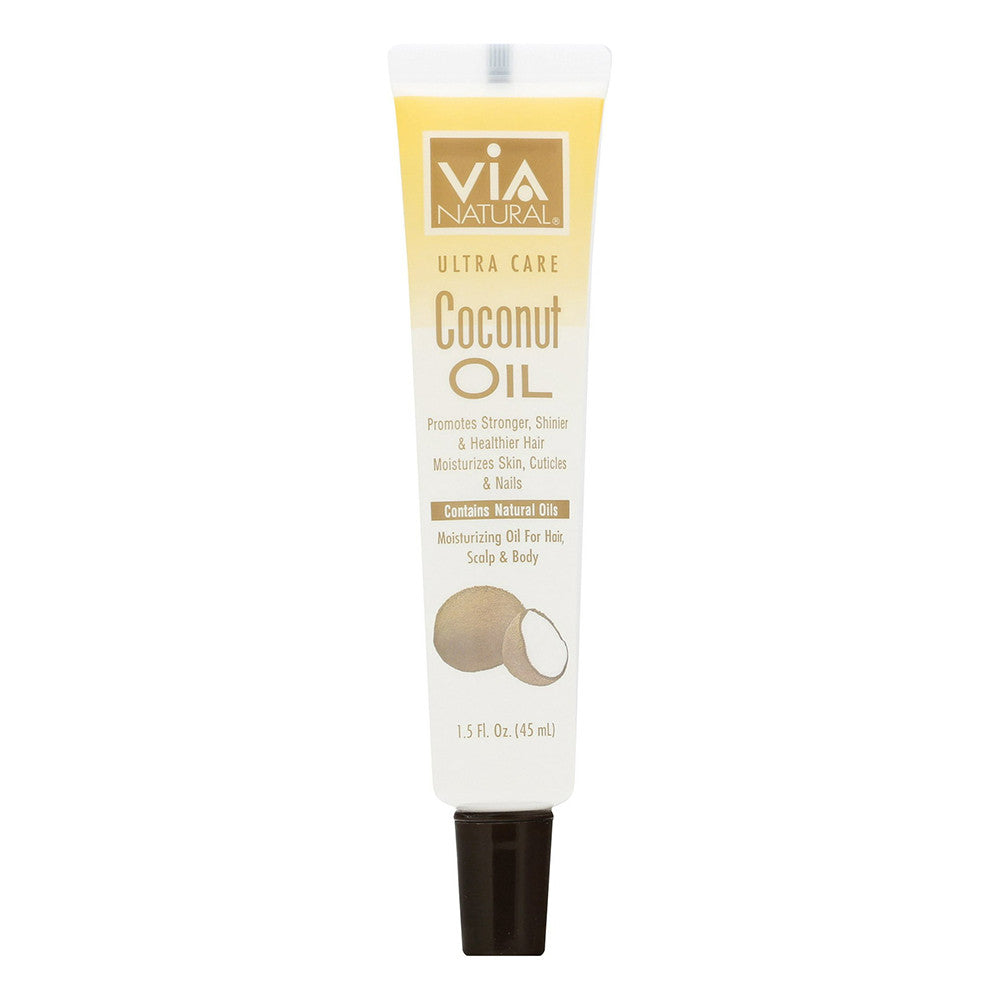 Via Natural Coconut Oil, 1.5 Oz