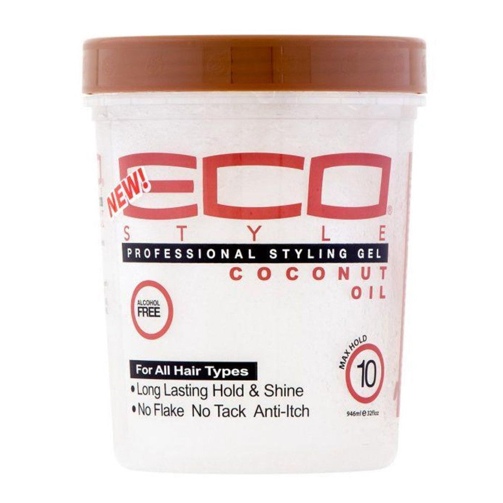 Eco Style Coconut Oil Styling Gel, 32 Oz