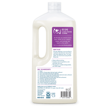 Earth Friendly Wave 100% Natural Auto Dishwasher Gel, Original Lavender, 40 Oz