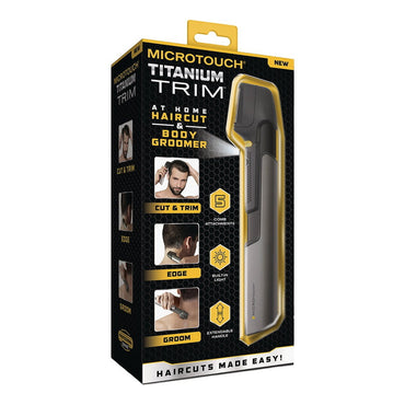 Micro Touch Titanium Trim, Hair And Body Groomer Tool, 1 Ea