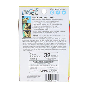 Hearos Ultimate Softness Series Ear Plugs pair, 56 Ea