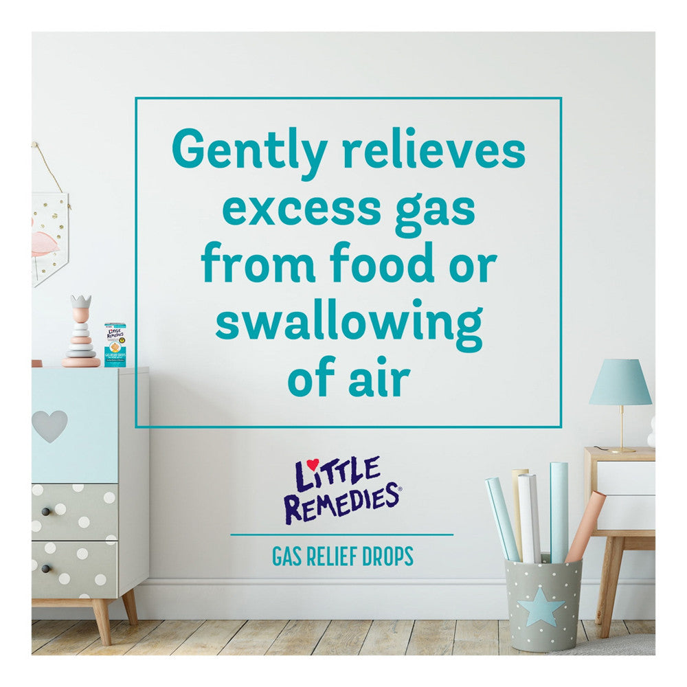 Little Tummys Gas Relief Drops For Safe, Gentle Relief Of Gas Discomfort - 1 Oz