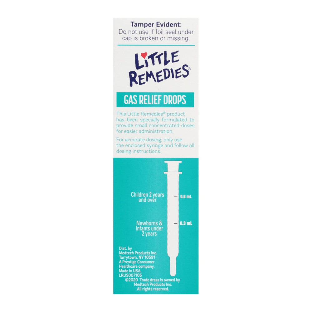 Little Tummys Gas Relief Drops For Safe, Gentle Relief Of Gas Discomfort - 1 Oz