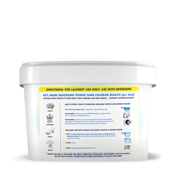 Oxi Clean White Revive Laundry Whitener and Stain Remover Powder, 3 Lb