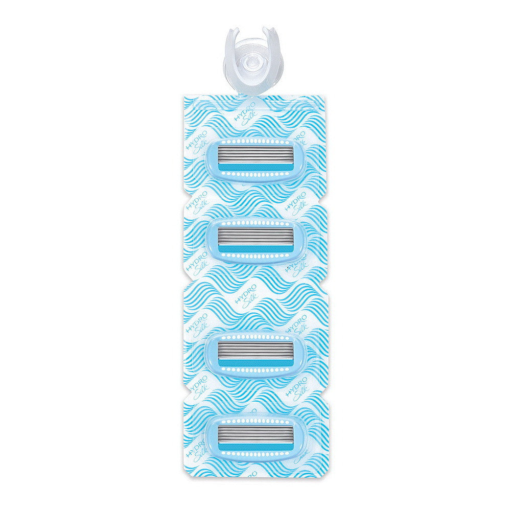 Schick Hydro Silk Razor Cartridges Refill for Women, 4 Ea