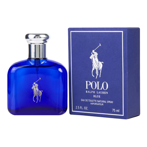 Polo Blue For Men By Ralph Lauren EDT Spray, 2.5 Oz