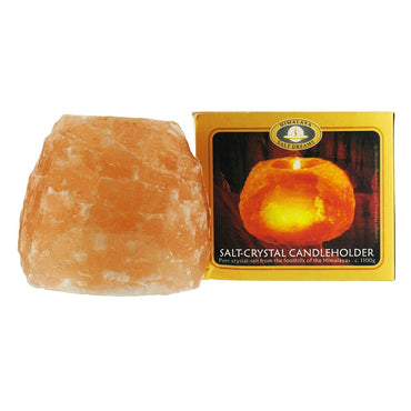 Aloha Bay Himalayan Salt Health Essentials Tea Light Candle Holder, 1 Ea