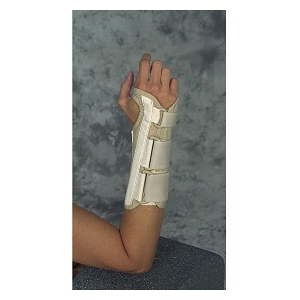 Sportaid Wrist Brace Support Deluxe Right, Beige, Large, 1 Ea
