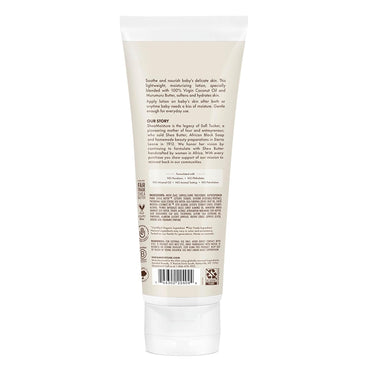 Shea Moisture 100% Virgin Coconut Oil Baby Lotion With Sweet Pea, & Murumuru, 8 Oz
