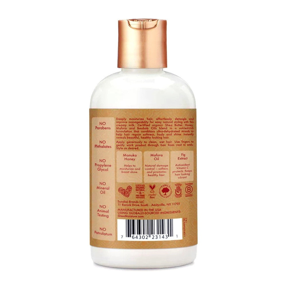 Shea Moisture Hydration Manuka Honey And Mafura Oil Intensive Hydration Leave In Conditioner Milk, 8 Oz
