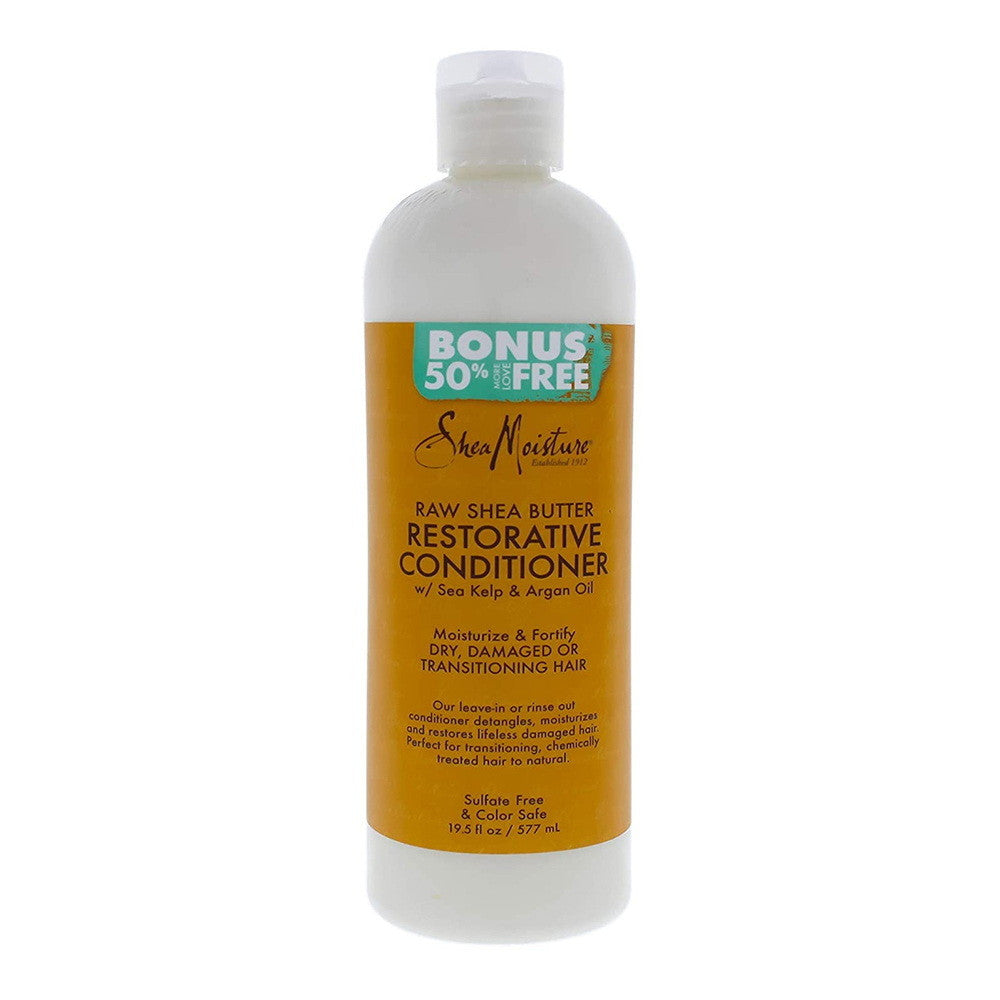 Shea Moisture Raw Shea Butter Restorative Conditioner, 19.5 Oz