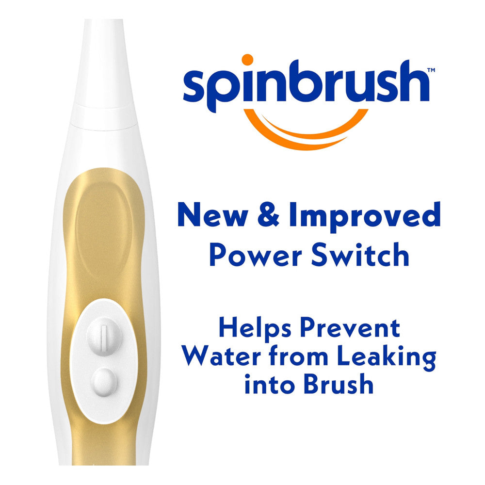 Arm & Hammer Spinbrush Pro Series Daily Clean Battery Toothbrush Refills, Medium, 2 ea