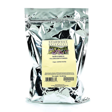 Starwest Botanicals Fullers Earth Powder, 16 Oz